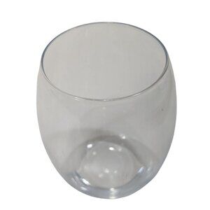 Small Glass Bud vase 4 Inches High 3 Inches Wide 62e
